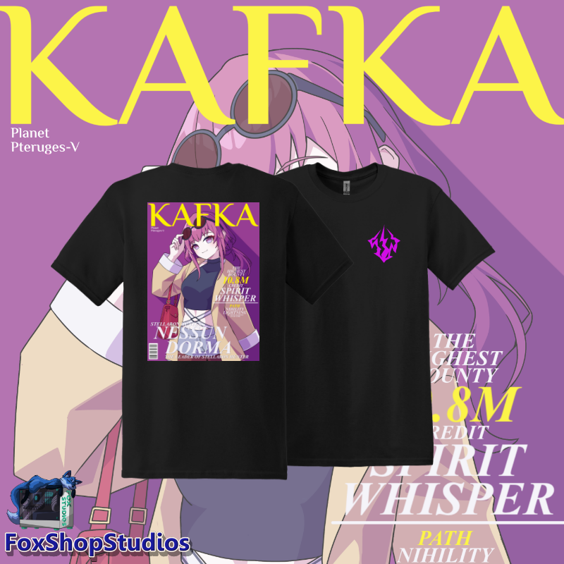 Honkai Star Rail Kafka Streetwear T-shirt Series 01